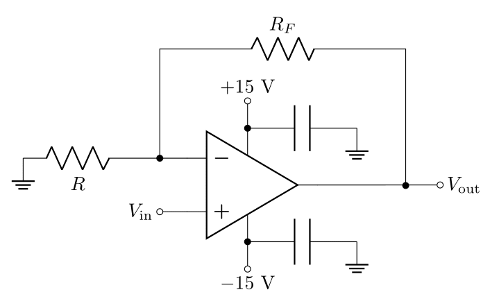 Non-inverting amplifier